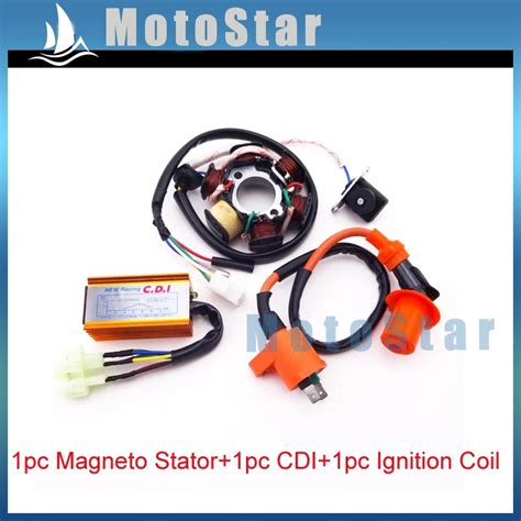 Parts Accessories Scooter Magneto Stator Ignition Coil Ac Cdi Gy