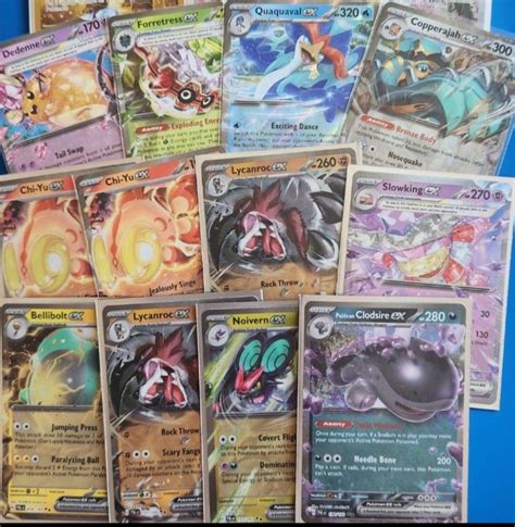 Sv02 Paldea Evolved Illustration Rares Full Arts Ex Pikachu Promo