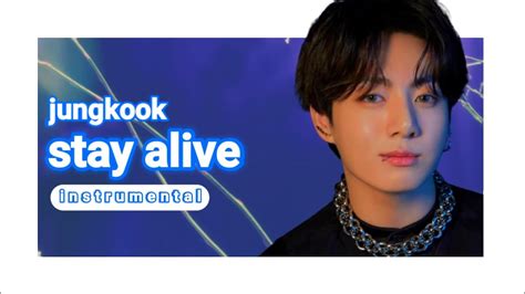 [karaoke] Bts Jungkook Stay Alive Instrumental Prod Suga Of Bts 7