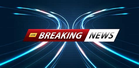 Premium Vector Breaking News Background Business Or Technology Of