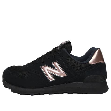 Wmns New Balance 574 Series Black Rose Gold Wl574chd Kicks Crew