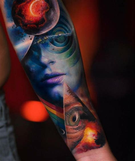 45 Mesmerizing Surreal Tattoos That Are Wonderful To Create A Sense Of