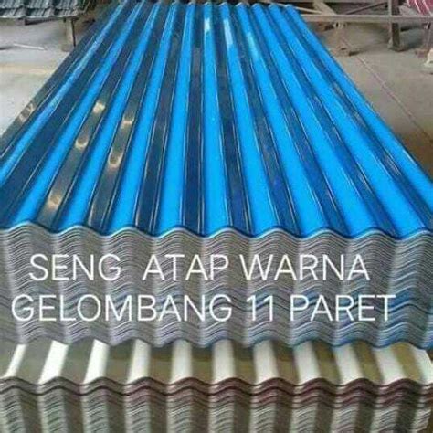 Jual Seng Gelombang Warna Angsa Galvalum Shopee Indonesia