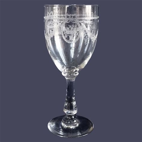 Verre Vin St Louis Mod Le Sapho Grav