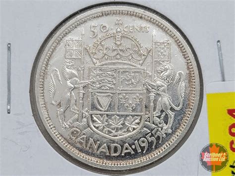 Canada Fifty Cent 1955 (SEE PICS!)