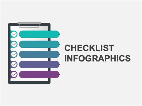 Checklist Infographics For Powerpoint And Google Slides