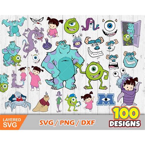 Monsters Inc SVG Bundle Monsters Inc PNG Monsters Inc Logo Inspire