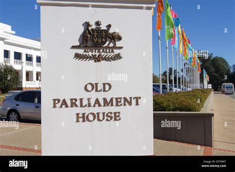 Old Parliament Housecanberraaustralia Stock Photo Alamy