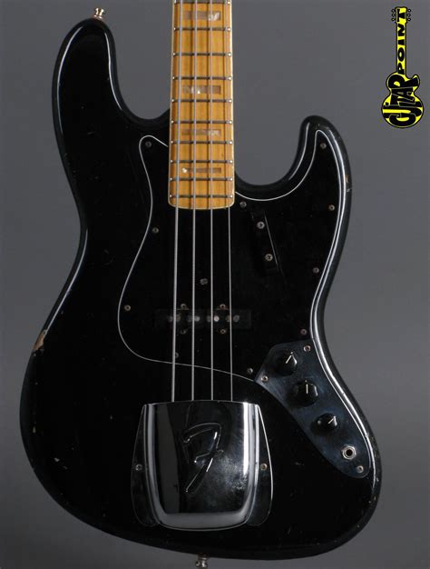 1974 Fender Jazz Bass Black Guitarpoint