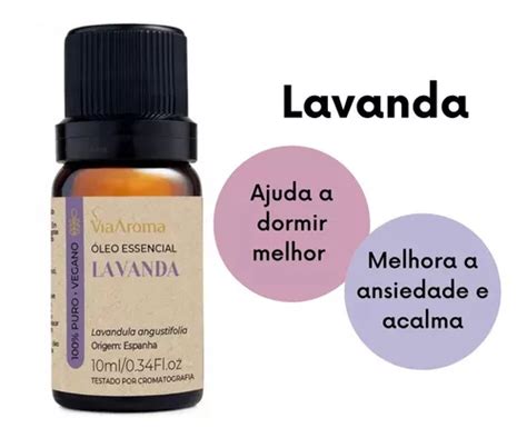 Leo Essencial Lavanda Ml Natural Via Aroma Mercadolivre