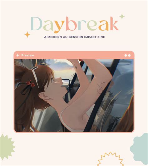 Daybreak Zine Vol 2 POs OPEN On Twitter RT Chrayons Vacay Hutao