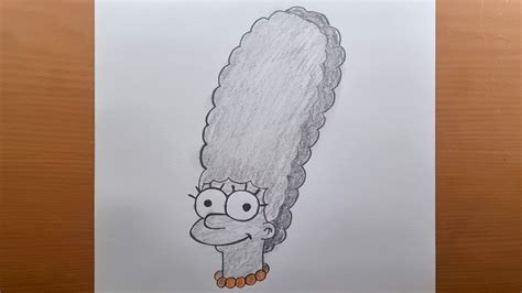 Comment dessiner MARGE SIMPSON étape par étape FACILE Dessinez