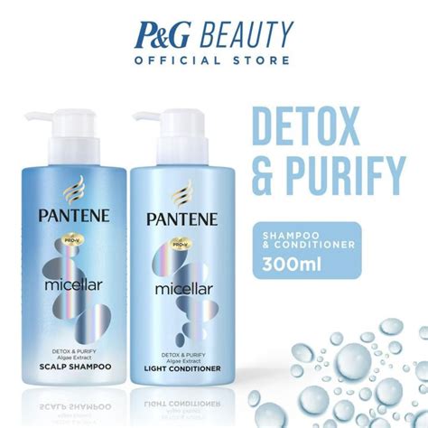 Pantene Pro V Micellar Detox Purify Shampoo Ml Conditioner