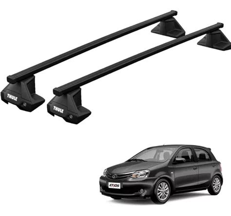 Rack Bagageiro Teto Toyota Etios Hatch 2012 A 2020 Evo Thule