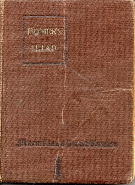 The Iliad Of Homer Done Into English Prose M A Andrew Lang Amazon