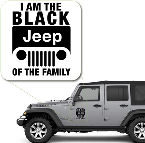 Car And Truck Graphics Decals Auto Parts And Vehicles Black Jeep Of The