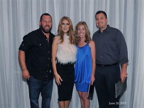 Celine Dion with Bert Kreischer | CelineDionWeb.com