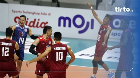 Hasil Voli SEA V League 2023 Indonesia Vs Thailand Juara