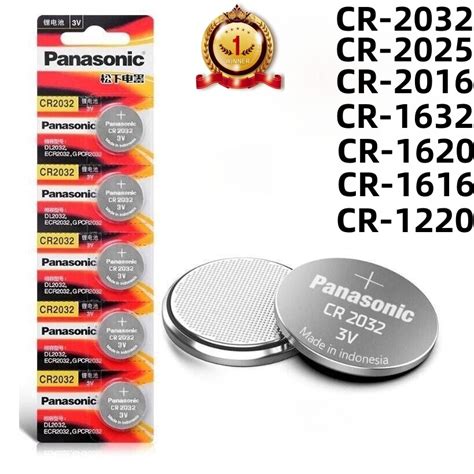 ของแท้ Cr2016 ถ่านกระดุม Panasonic รุ่น Cr2016 3v Lithium Battery พร้อมส่ง 1 Pack มี 5 Pcs