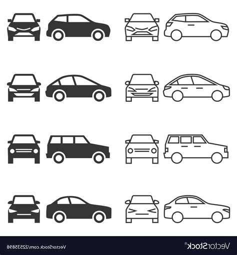 Car Line Drawing Vector at Vectorified.com | Collection of Car Line ...