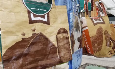 Reusable Farm bags country themed