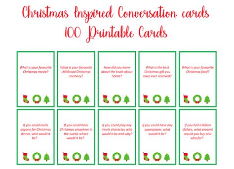 Christmas Table Talk Conversation Starters Christmas Holiday