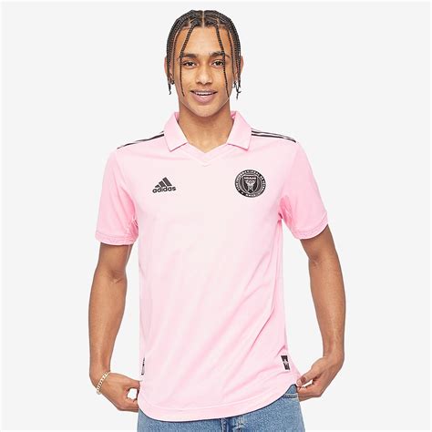 Maillot Adidas Inter Miami Authentic Domicile Rose V Ritable