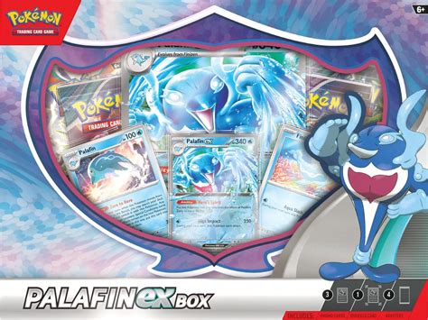 Palafin Ex Box Revealed Featuring New Palafin Ex Card Pokemoncard