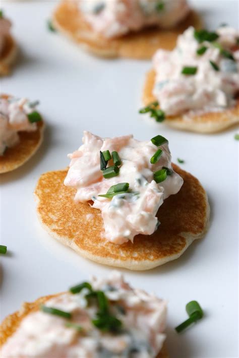 Recipe Notes Smoked Salmon Blinis Canapé Recipe Inspiration