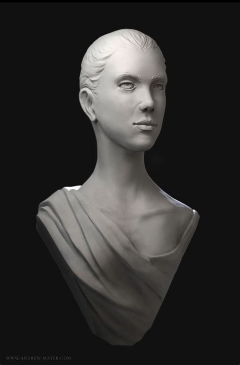 Artstation Female Bust