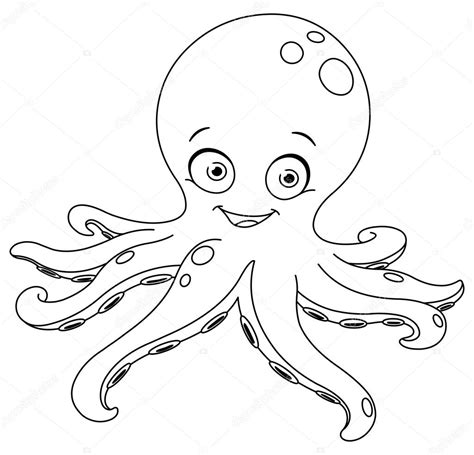 Overzicht Octopus Vectorafbeelding Door © Yayayoyo ⬇ Vectorstock 22700135