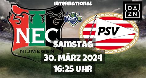 Nec Nijmegen Psv Eindhoven Fu Ball International Live Am