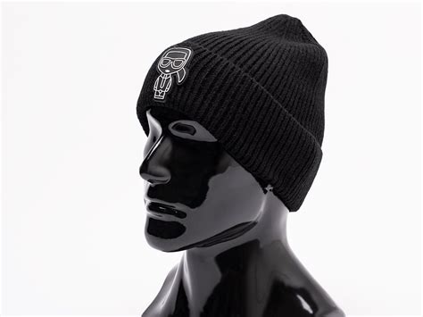 Шапка Karl Lagerfeld цвет Черный купить по цене 590 рублей в интернет ...