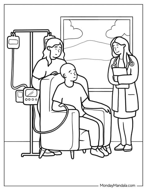 22 Doctor And Nurse Coloring Pages Free Pdf Printables