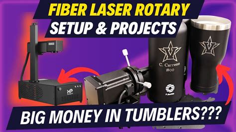 How To Setup Monport Gi Fiber Laser Rotary Engrave Tumblers Brett