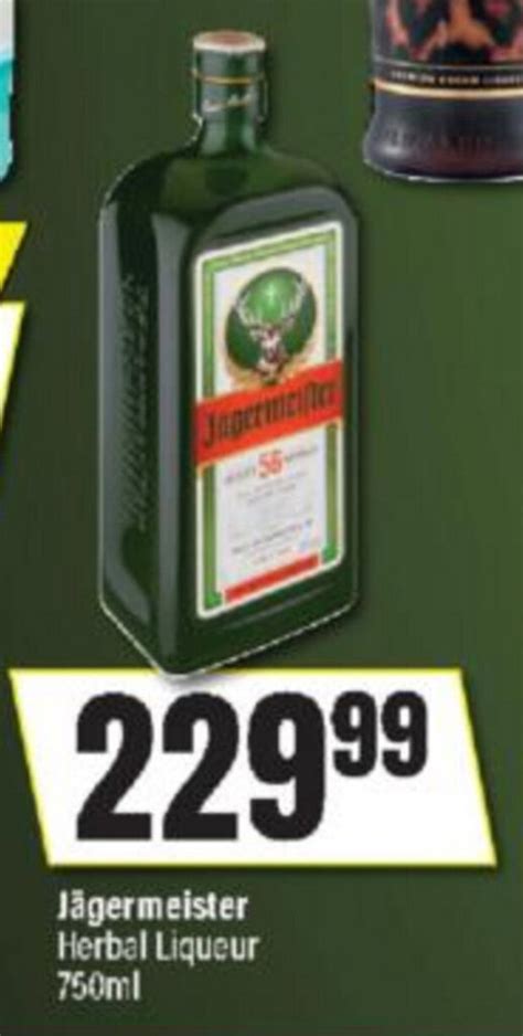 Jägermeister Herbal Liqueur 750ml offer at Spar Tops