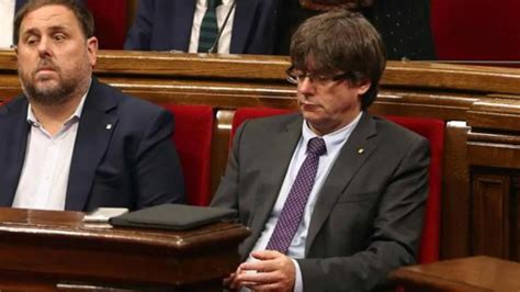 Puigdemont Acusa Al Estado De Querer Dividir A Los Catalanes Haciendo