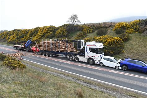 Lorry Driver 58 Killed In Crash Involving Two Hgvs And Three Cars On A9