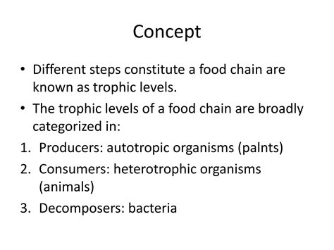 Trophic Levels By Deepak K Goyal Pptx