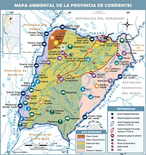 Corrientes Province Map Argentina Mapa De Argentina Argentina Mapas