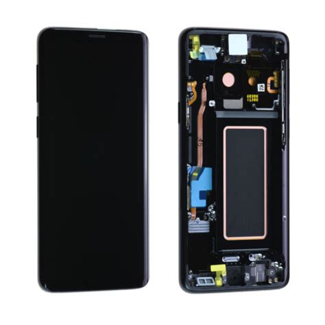 Cran Complet Samsung Galaxy S G F Gris Lcd Tactile Ch Ssis