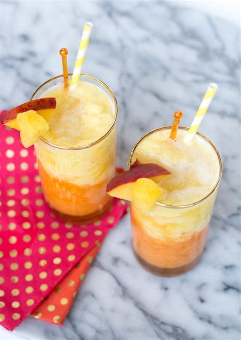 Vodka Slush Recipe Peach Pineapple Frozen Drinks