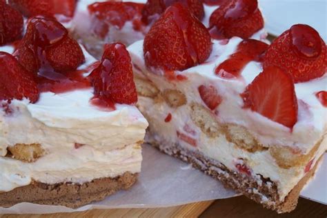 Aardbeien Mascarpone Taart Recepten Zonder Bakken Zoete Taart