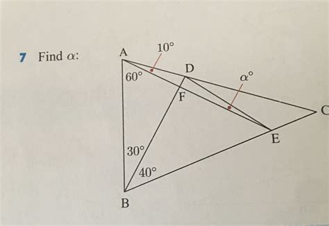 Trigonometry How To Find An Unknown Angle In A Triangle With Many