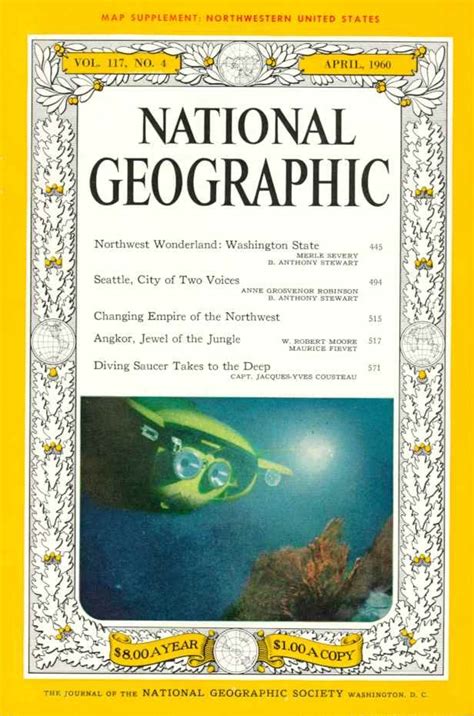 National Geographic Magazine 50 Years Of Covers