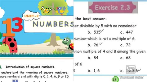 5th Std Maths Term 2 Unit 2 Numbers Exercise 2 3 Youtube