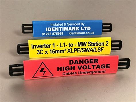 Custom Printed Cable Markers UK