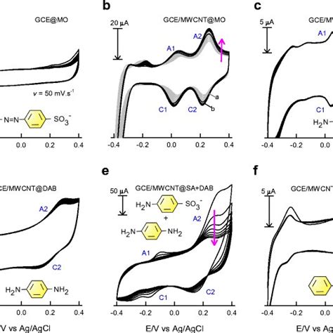 Twenty Continuous Cv Responses Of Methyl Orange Mo Adsorbed Gce A Download Scientific