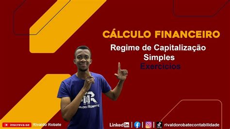 Regime De Capitaliza O Simples Aula Youtube