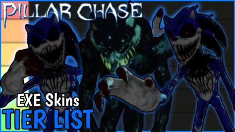 EXE Skins RANKED Pillar Chase 2 Roblox YouTube